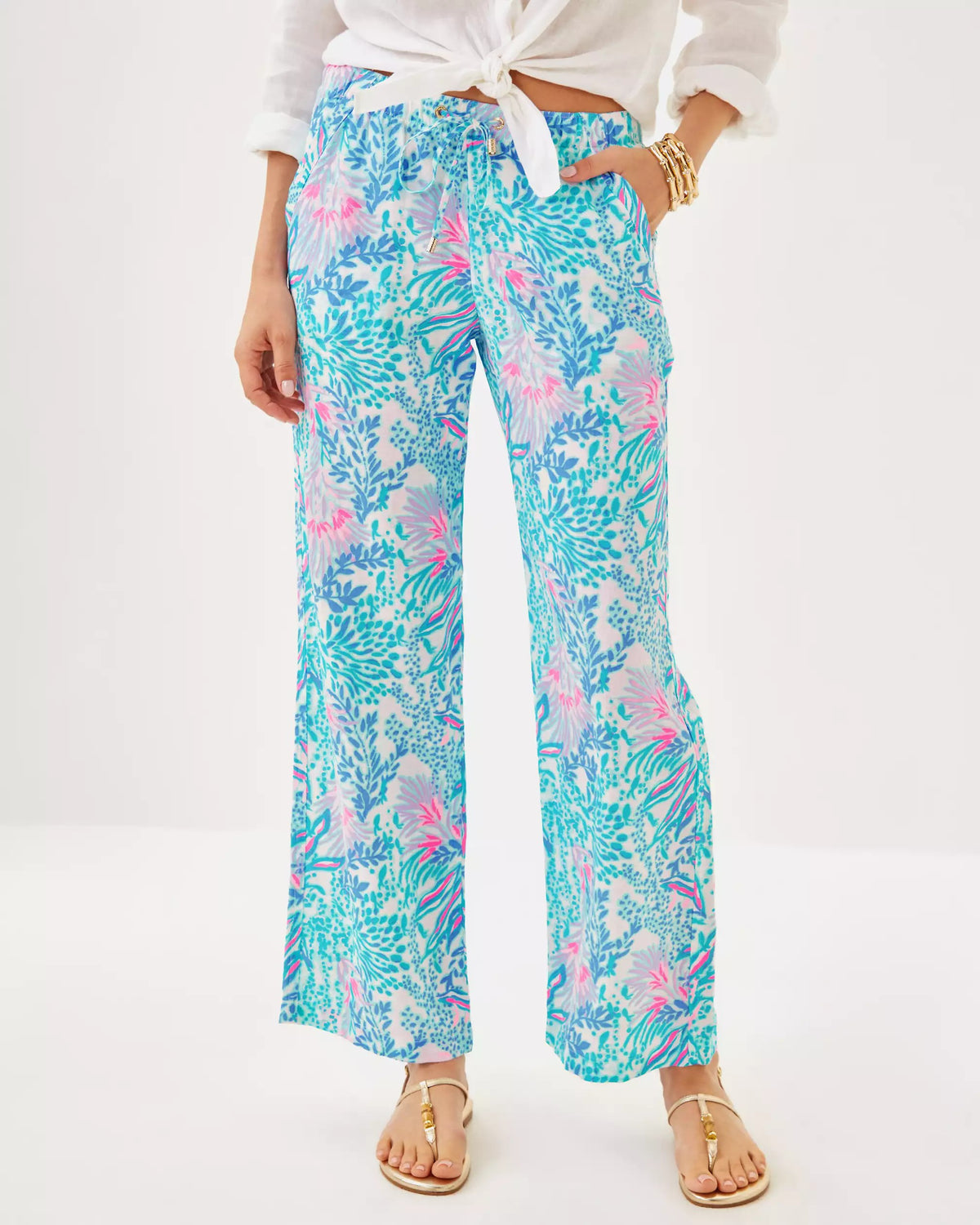 31" Brawley Linen Pant | Lilly Pulitzer Women