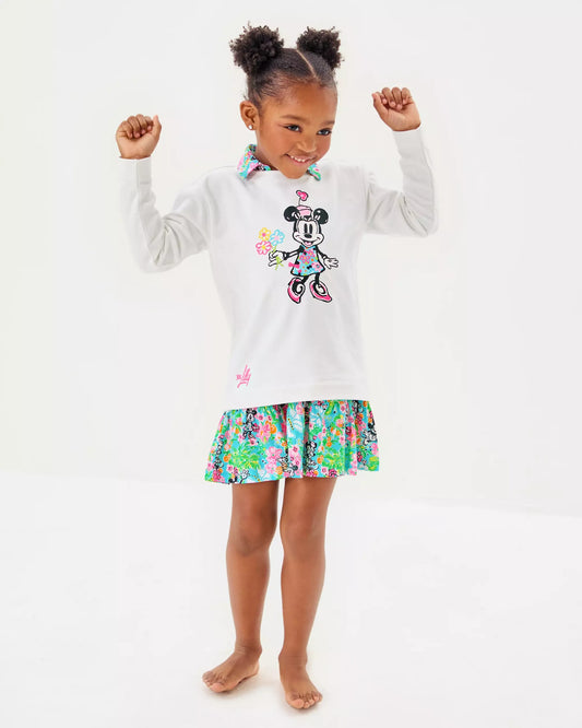 Lilly Hearts Disney Girls Mini Ballad Sweatshirt | Lilly Pulitzer Girls