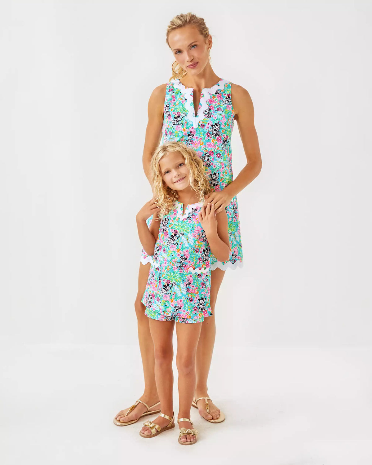 Lilly Hearts Disney Girls Mini Romey Shift Set | Lilly Pulitzer Girls