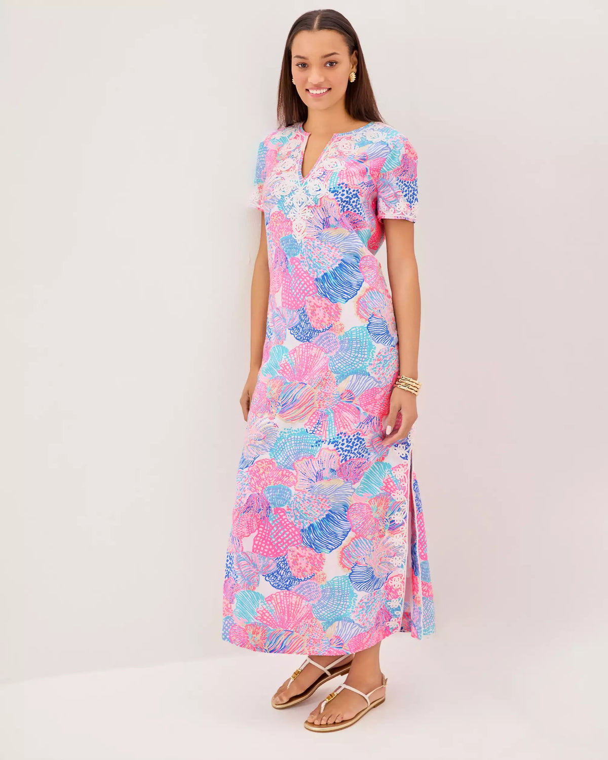 Ariella Linen Maxi Dress | Lilly Pulitzer Women|Dresses