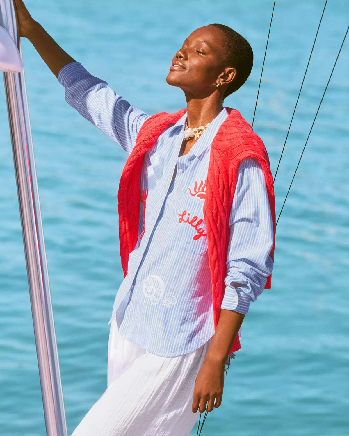 Bondi Button Down Shirt | Lilly Pulitzer Women