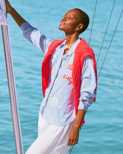 Bondi Button Down Shirt | Lilly Pulitzer Women