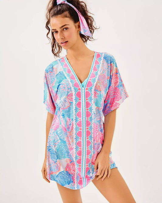 Malachi V-Neck Cover-Up | Lilly Pulitzer Women|Swim