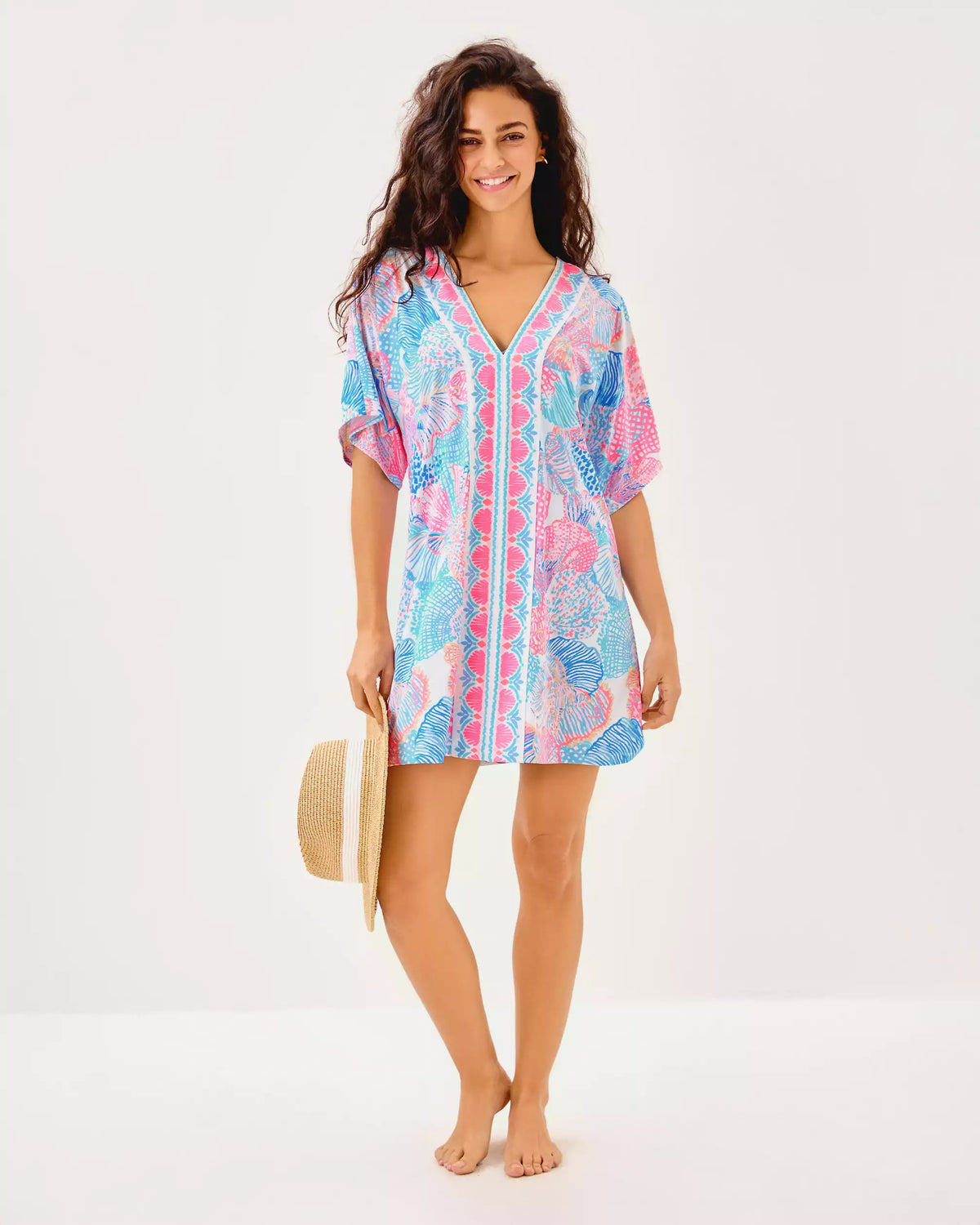 Malachi V-Neck Cover-Up | Lilly Pulitzer Women|Swim