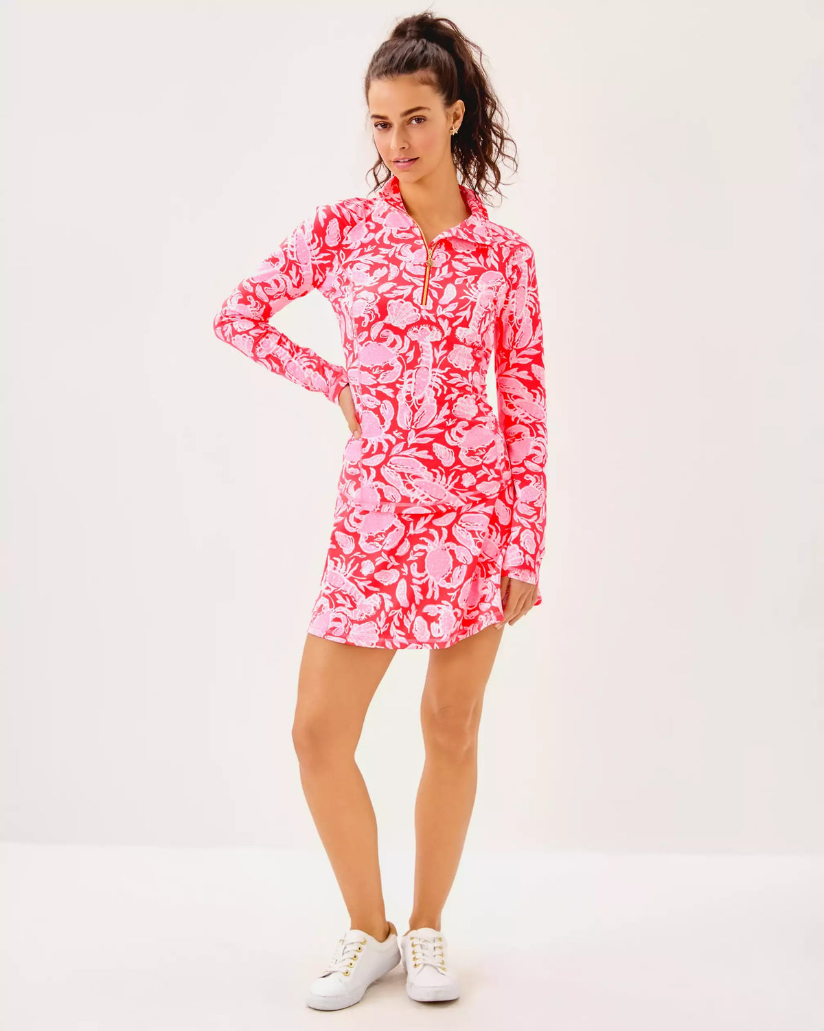 UPF 50+ Luxletic Justine Half Zip Jacket | Lilly Pulitzer Active|Women