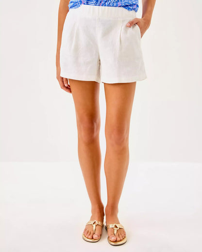 4" Captina Linen Short | Lilly Pulitzer Women