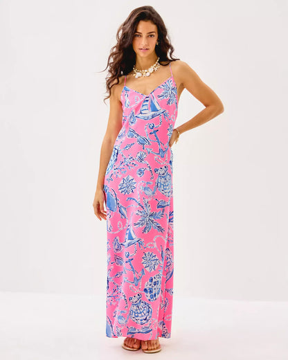 Verica Silk Maxi Dress | Lilly Pulitzer Dresses|Women
