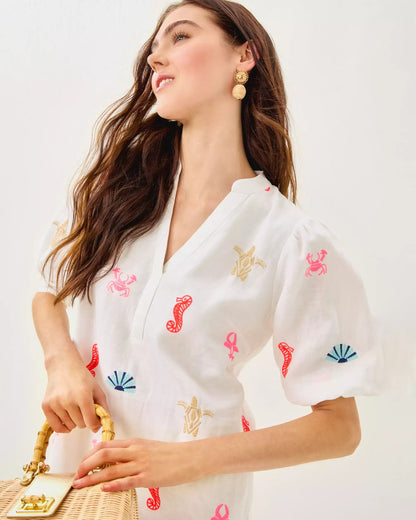 Mialeigh Linen Dress | Lilly Pulitzer Dresses|Women