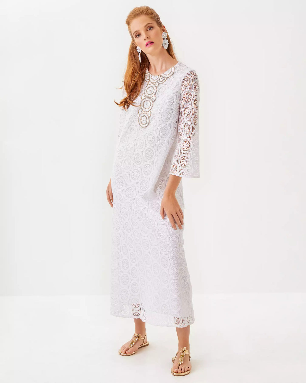 Burnett Lace Maxi Dress | Lilly Pulitzer Women|Dresses