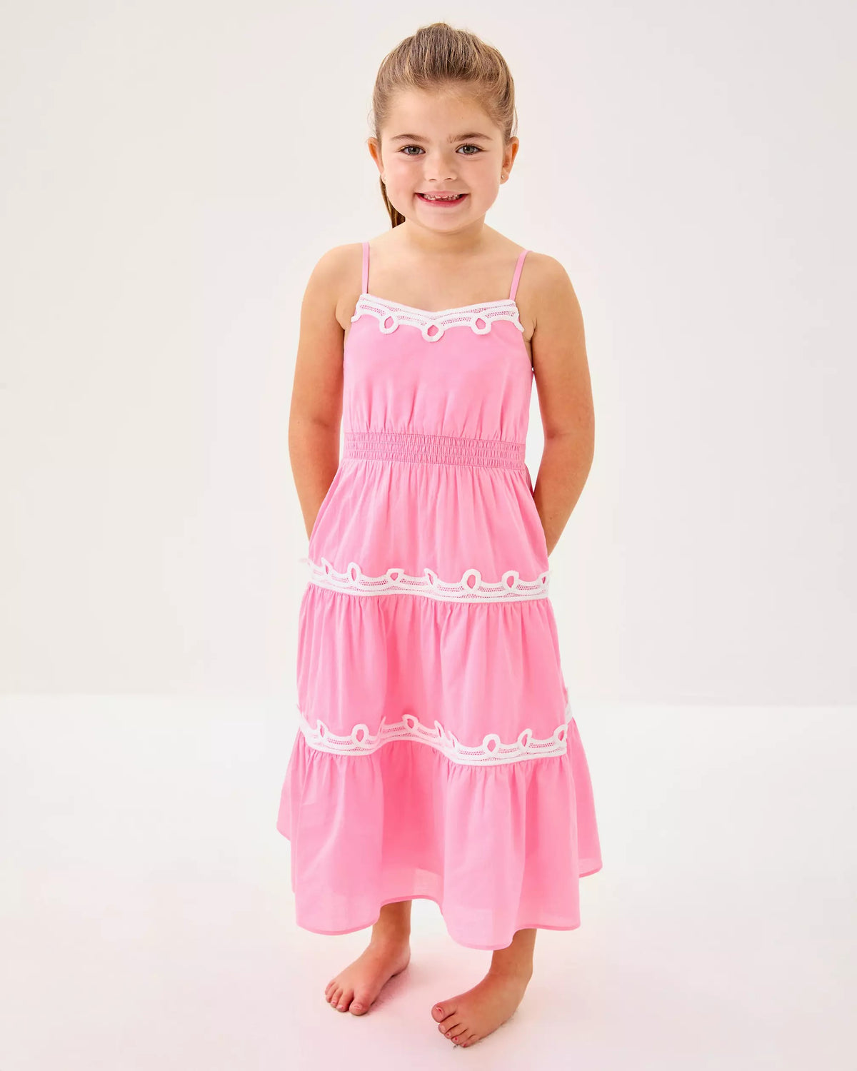 Girls Mini Zanna Midi Dress | Lilly Pulitzer Girls