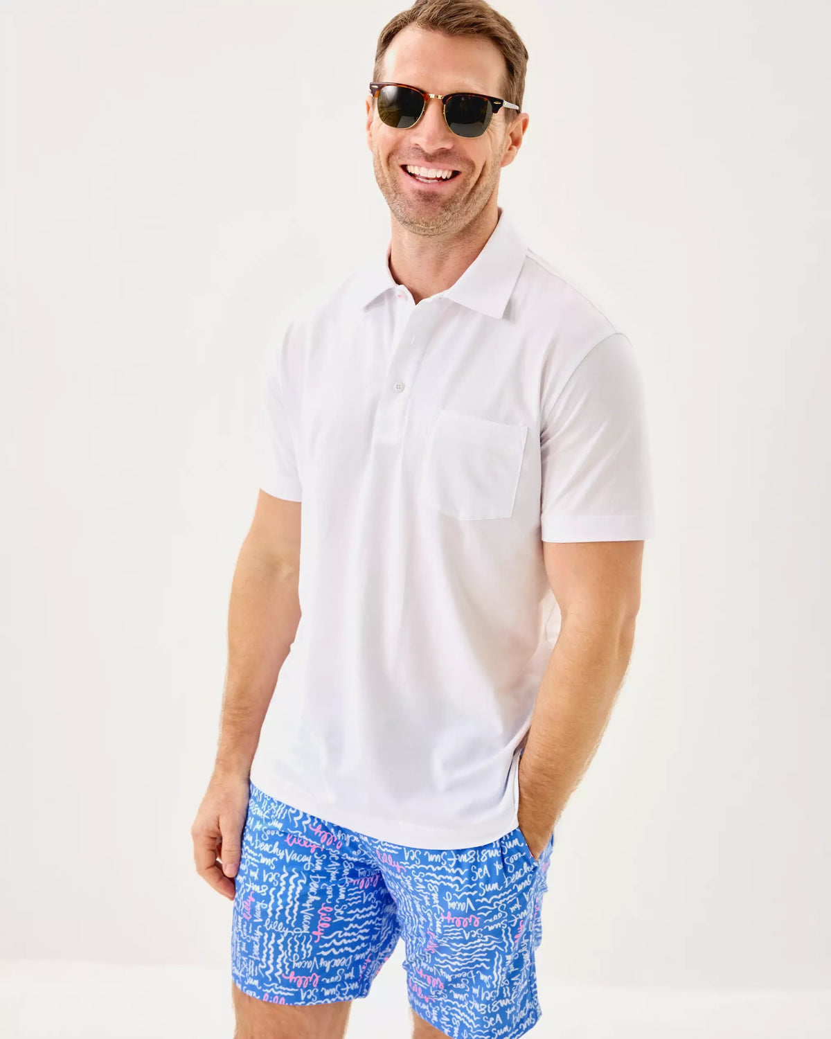Men's Stuff Del Lago Swim Trunk | Lilly Pulitzer Men