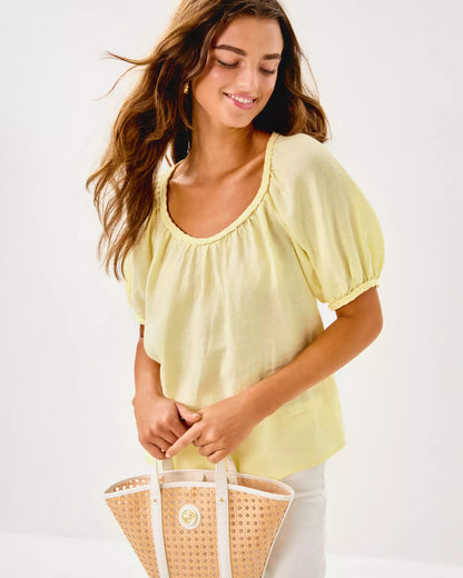 Calais Short Sleeve Top | Lilly Pulitzer Women