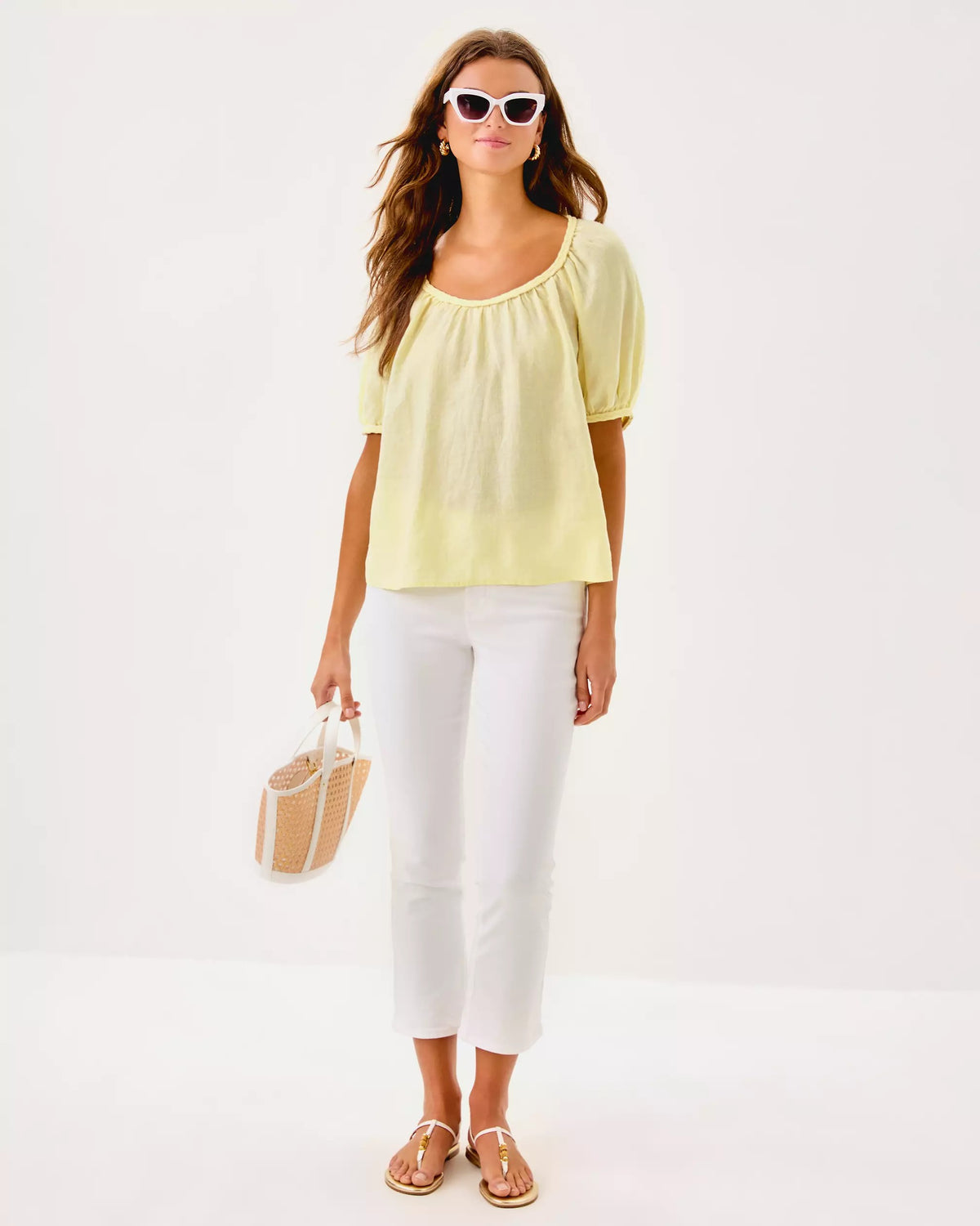 Calais Short Sleeve Top | Lilly Pulitzer Women