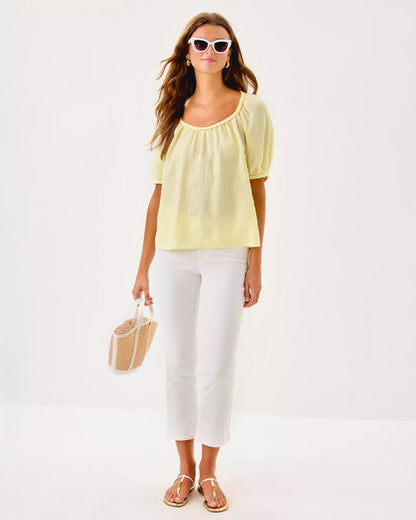 Calais Short Sleeve Top | Lilly Pulitzer Women