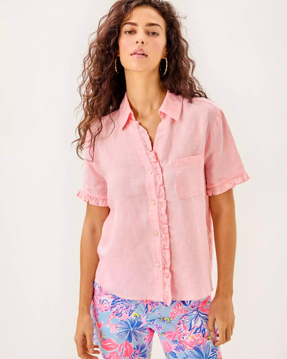 Carden Ruffle Top | Lilly Pulitzer Women