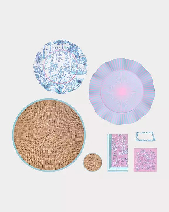Round Printed Tablecloth | Lilly Pulitzer Home