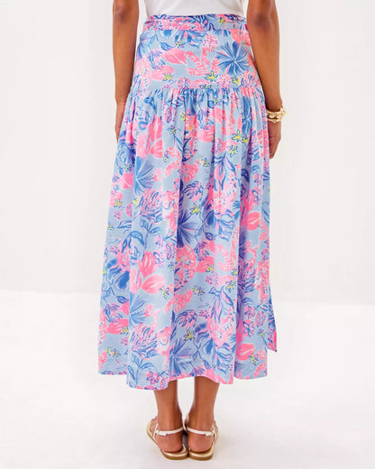 Corina Cotton Midi Skirt | Lilly Pulitzer Women