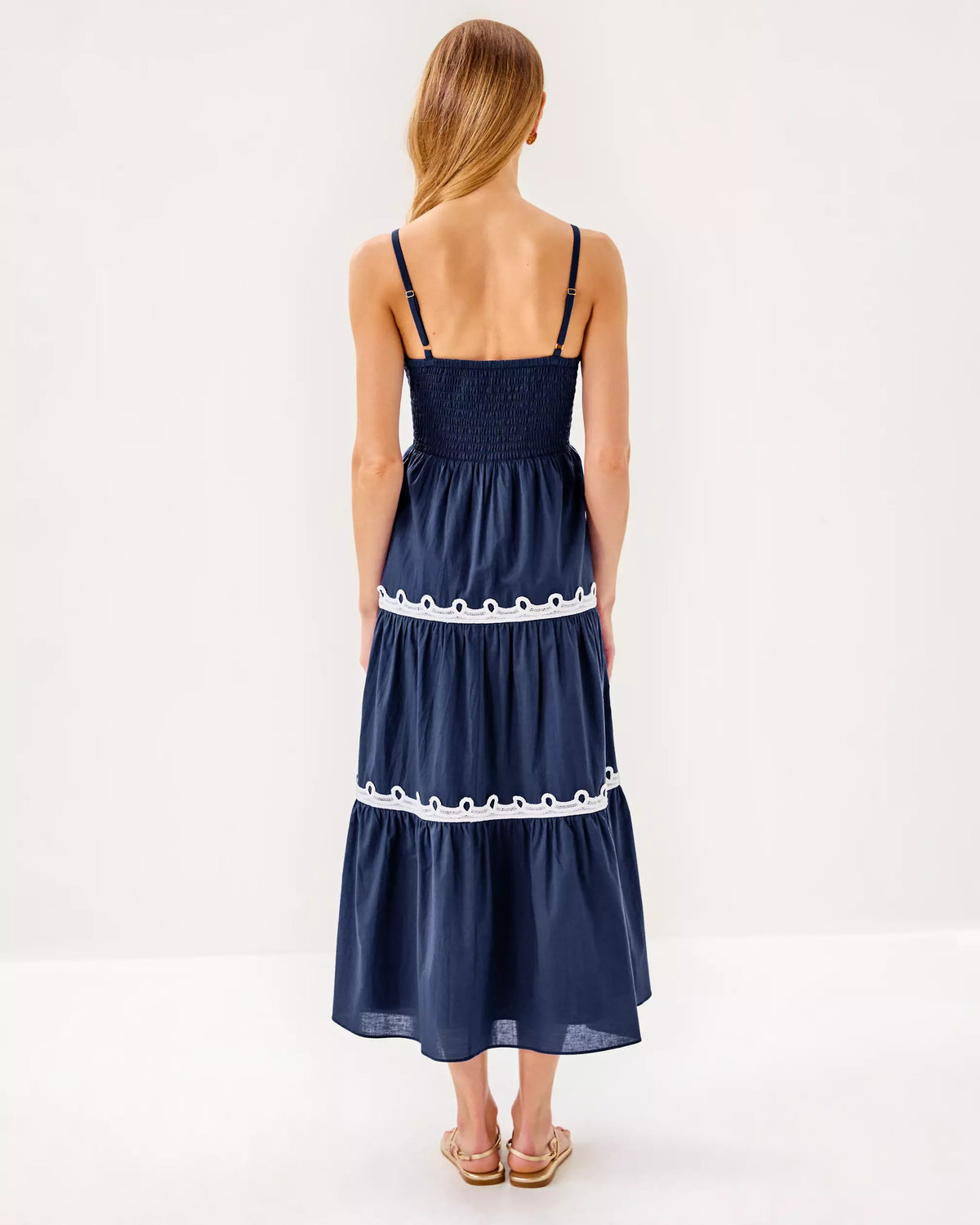 Zanna Cotton Midi Dress | Lilly Pulitzer Dresses|Women