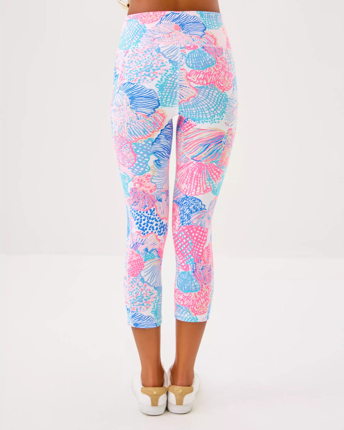 UPF 50+ Luxletic 21" Weekender High Rise Crop Legging | Lilly Pulitzer Women|Active