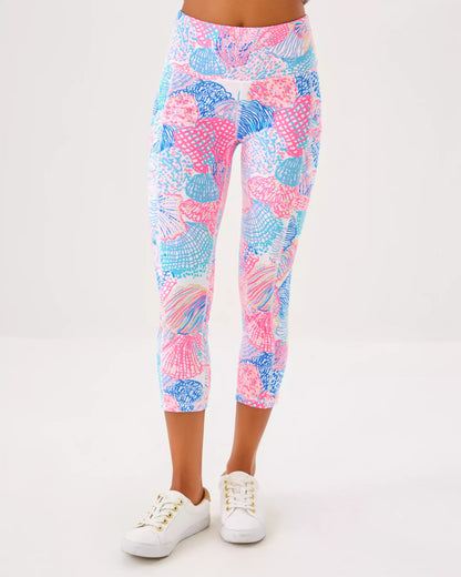 UPF 50+ Luxletic 21" Weekender High Rise Crop Legging | Lilly Pulitzer Women|Active
