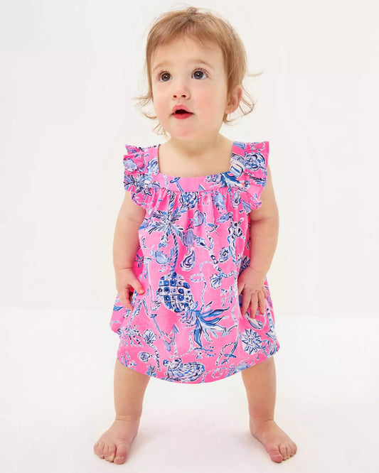 Plumeria Infant Dress | Lilly Pulitzer Girls