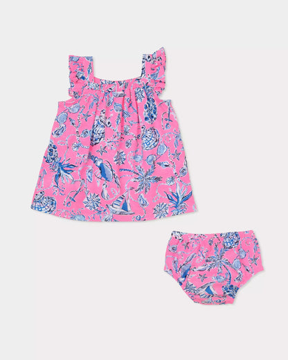 Plumeria Infant Dress | Lilly Pulitzer Girls