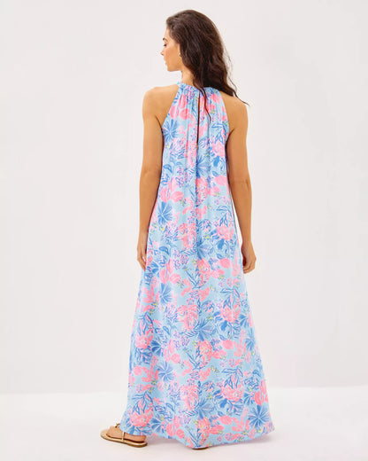 Clairabel Silk Maxi Dress | Lilly Pulitzer Dresses|Women