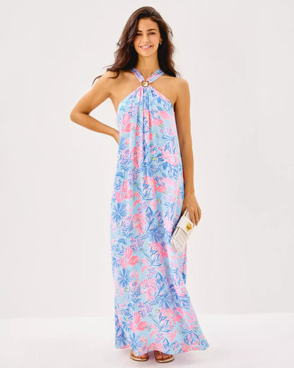 Clairabel Silk Maxi Dress | Lilly Pulitzer Dresses|Women
