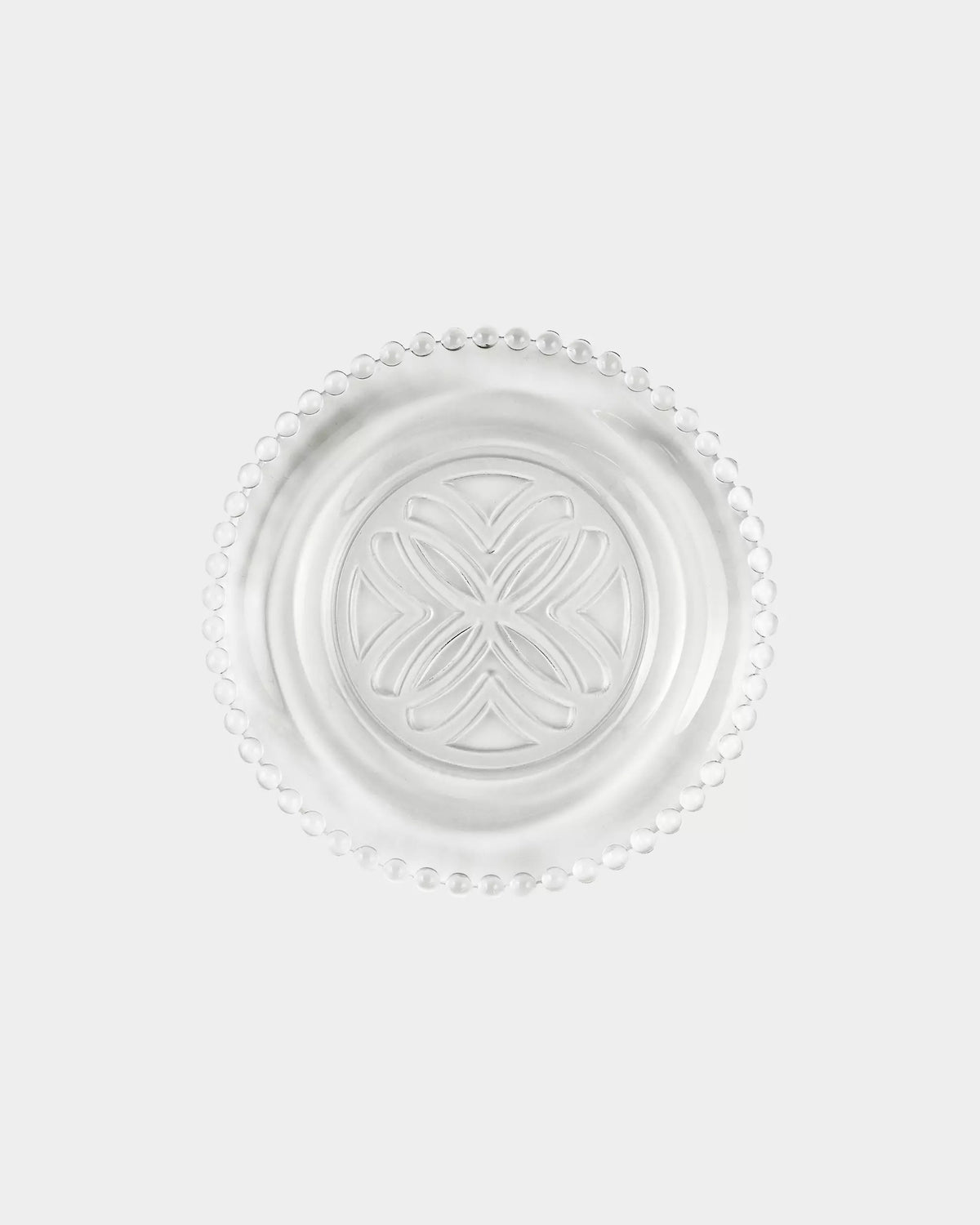 Glass Embossed Appetizer Plate Set | Lilly Pulitzer Home