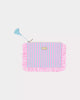 Fresh Water Blue X Conch Shell Pink Stripe
