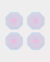 Fresh Water Blue X Conch Shell Pink Stripe