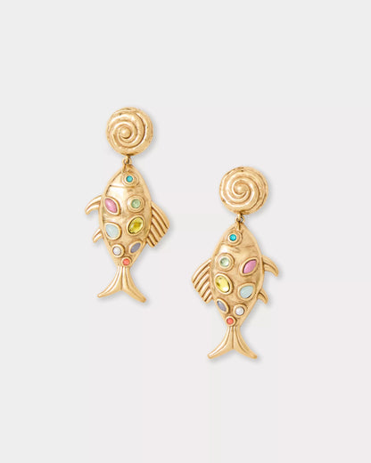 Loren Hope Kamari Fish Earrings | Lilly Pulitzer Accessories