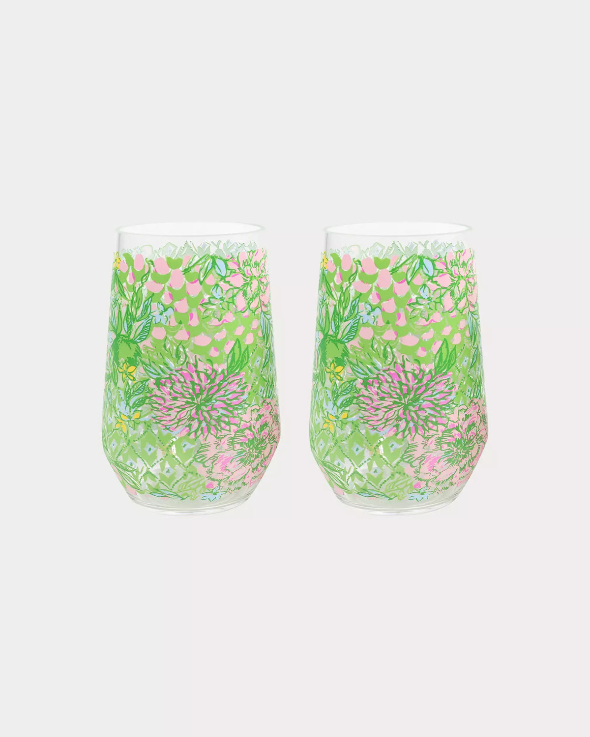 Acrylic Wine Glass Set | Lilly Pulitzer Home